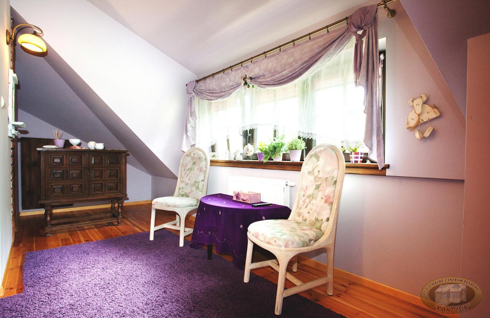 Kaktusik Hotell Augustów Rum bild